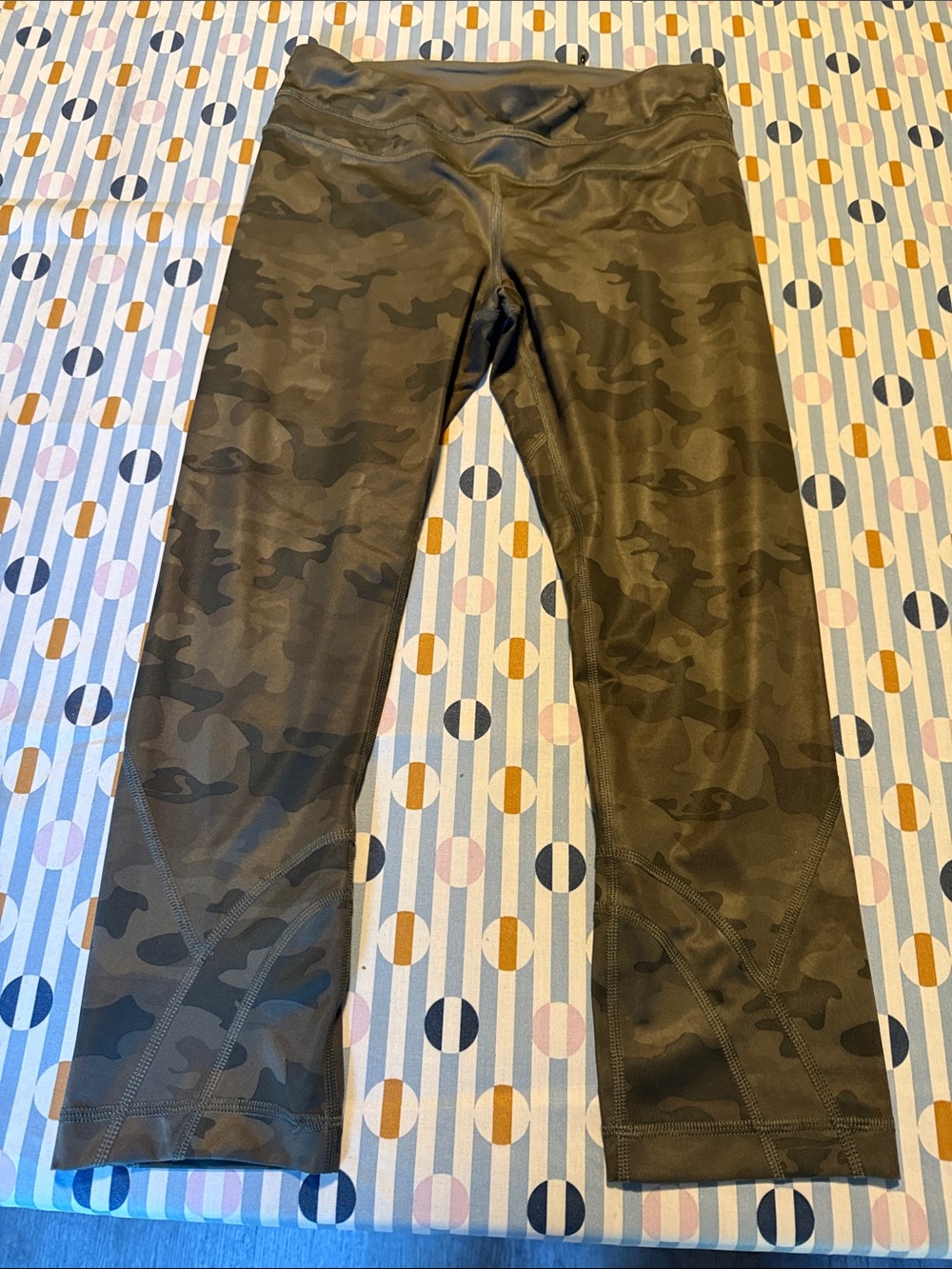 lululemon athletica Olive Camo Leggings